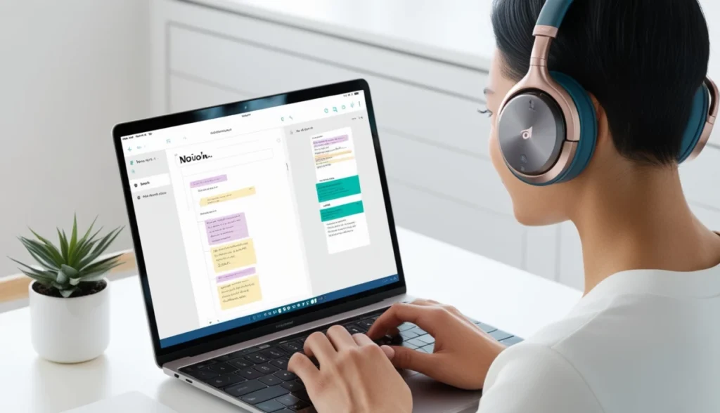 Configuração de trabalho eficiente