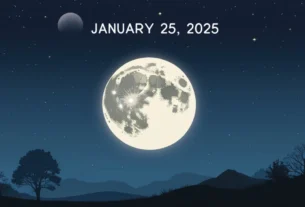 Fase da Lua em 25 de janeiro