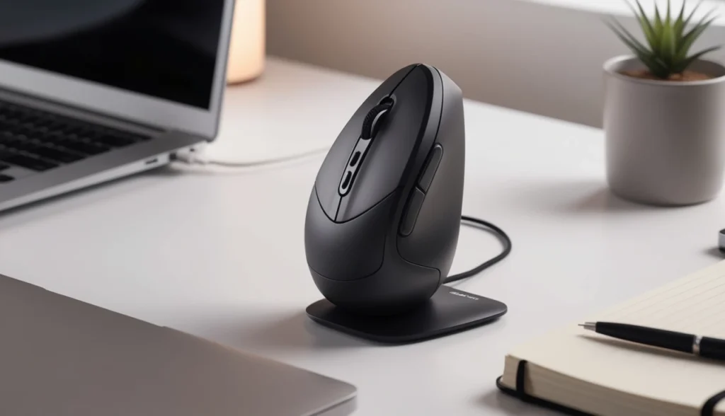 Mouse ergonômico para trabalho