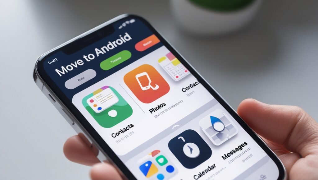 mover dados do iOS para Android