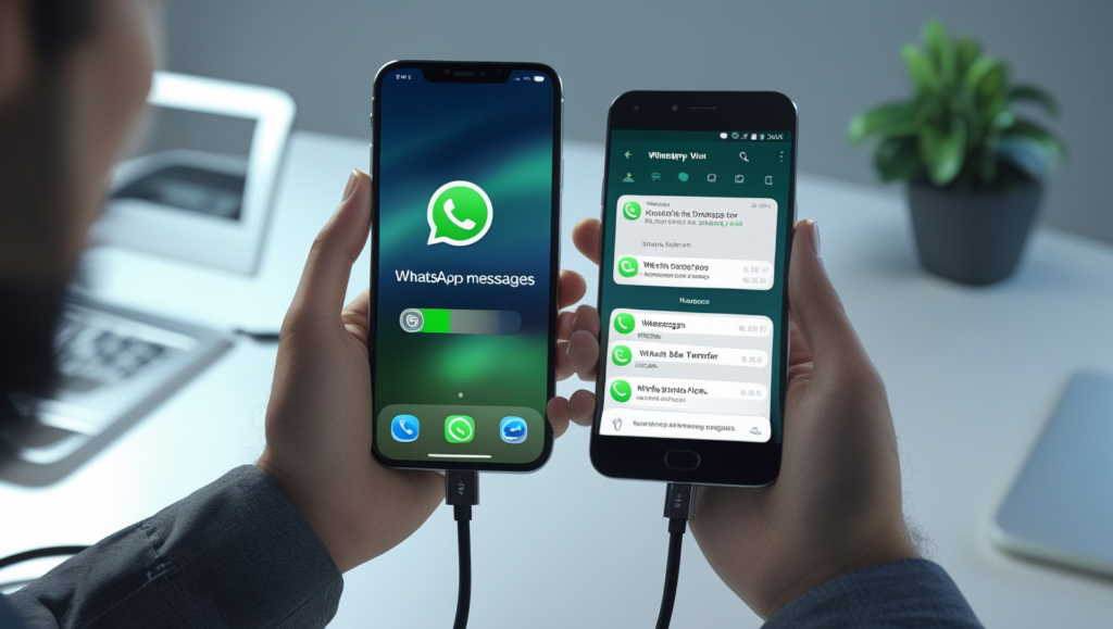 migrar WhatsApp do iPhone para Android