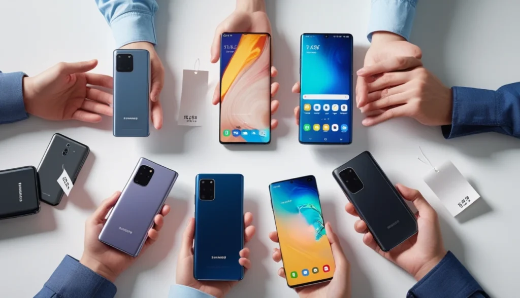 como escolher smartphone samsung
