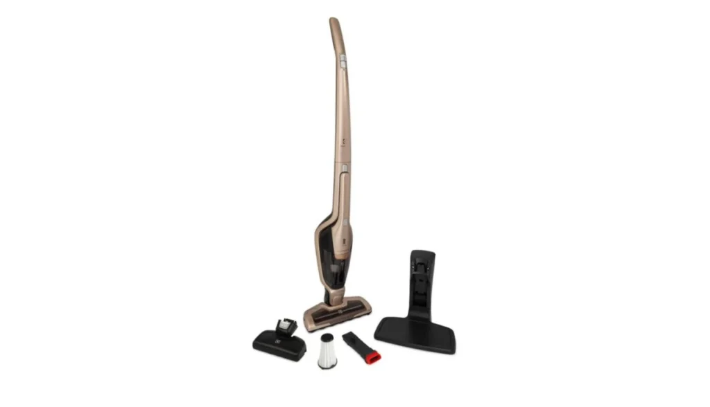 Aspirador Electrolux Ergorapido dourado 2 em 1 com todos os acessórios inclusos - kit completo