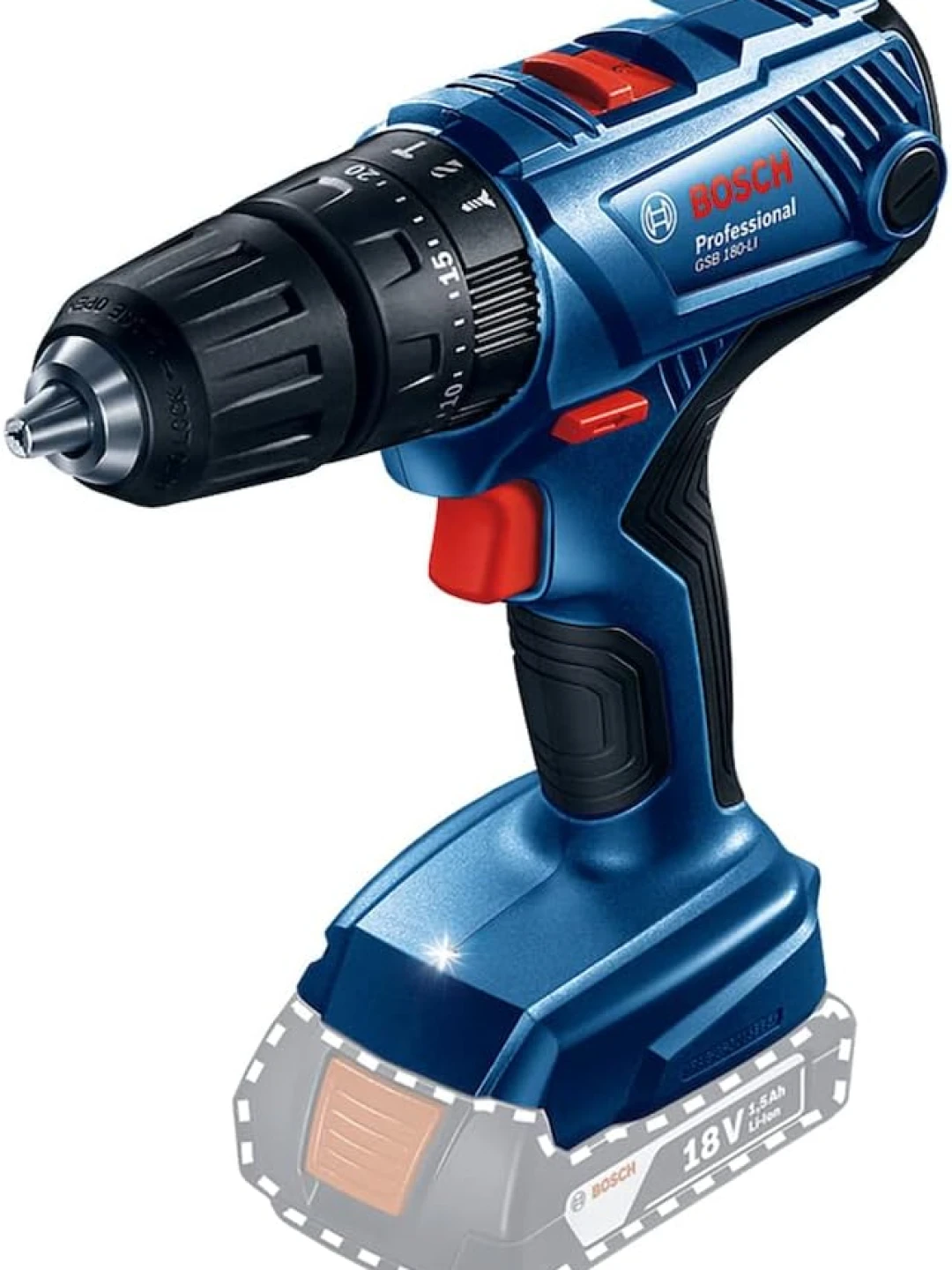 Parafusadeira Bosch GSB 18V-50 potência e versatilidade